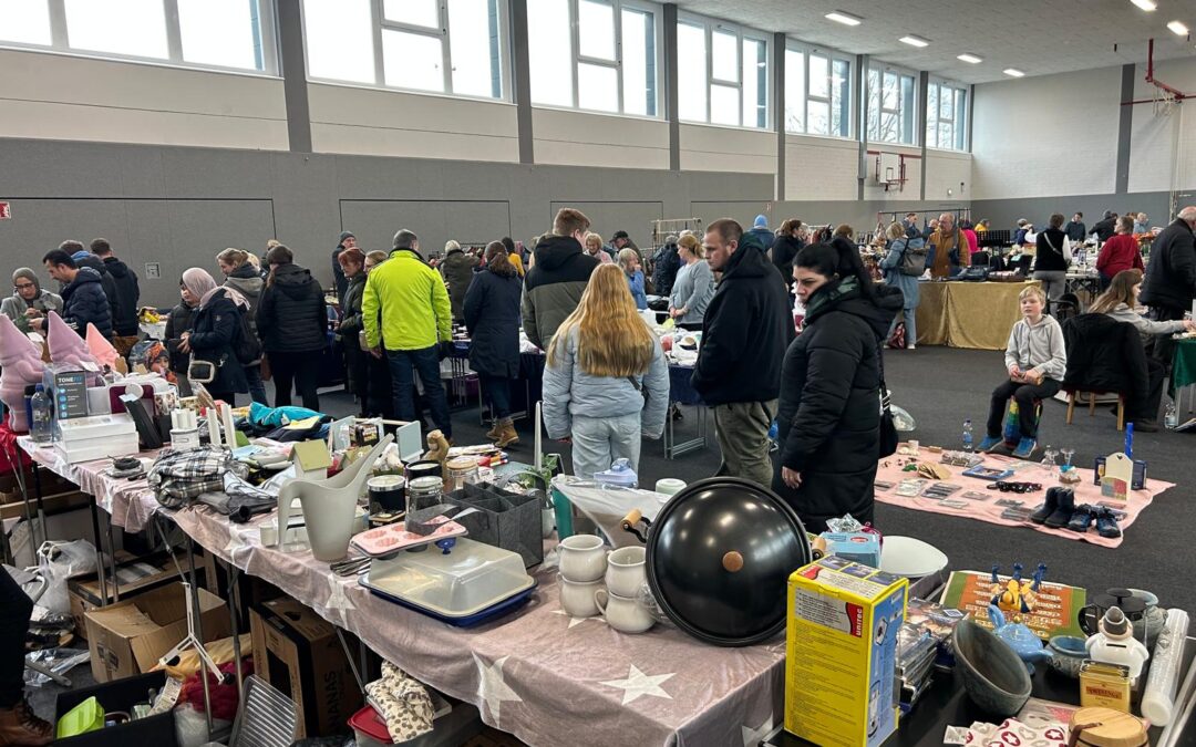 WGR-Hallenflohmarkt startet als erste Veranstaltung 2026